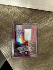 2020-21 Panini Certified- Freshman Fabric Signatures Obi Toppin #FF-OBI Red /99