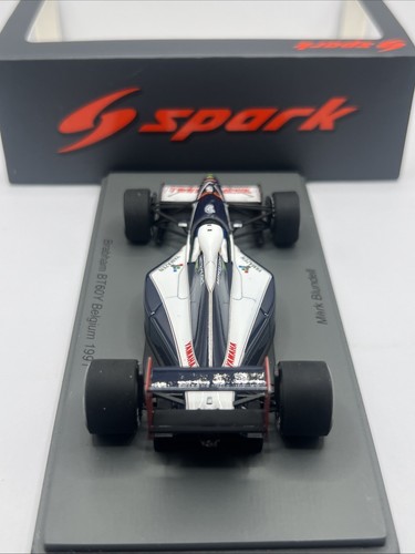 Brabham BT60Y Yamaha Mark Blundell Formel 1 Belgien 1991 1:43 Spark 7441 - Bild 5 von 6