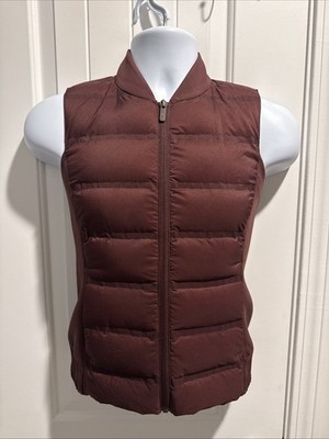 Lululemon Down & Around Vest Dark Cedar Color Women s Size 4