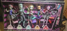 MONSTER HIGH DANCE CLASS 5 PACK GIL WEBBER ROCHELLE GOYLE ROBECCA STEAM DOLL S