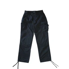 5.11 TACTICAL SERIES Mens Large Black Cargo TDU Ripstop Pants Regular Inseam EUC