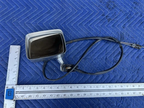 1980-1985 Cadillac Seville Left Driver LH Side Mirror Manual Cable OEM #3393M