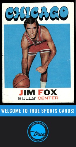 Jim Fox #3 1971 Topps card