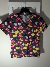 Official Disney Scrub Top Minnie Size XS Women's