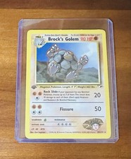 Pokemon 1st Edition Gym Heroes - Brock's Golem 20/132 Rare TCG Non Holo on eBay