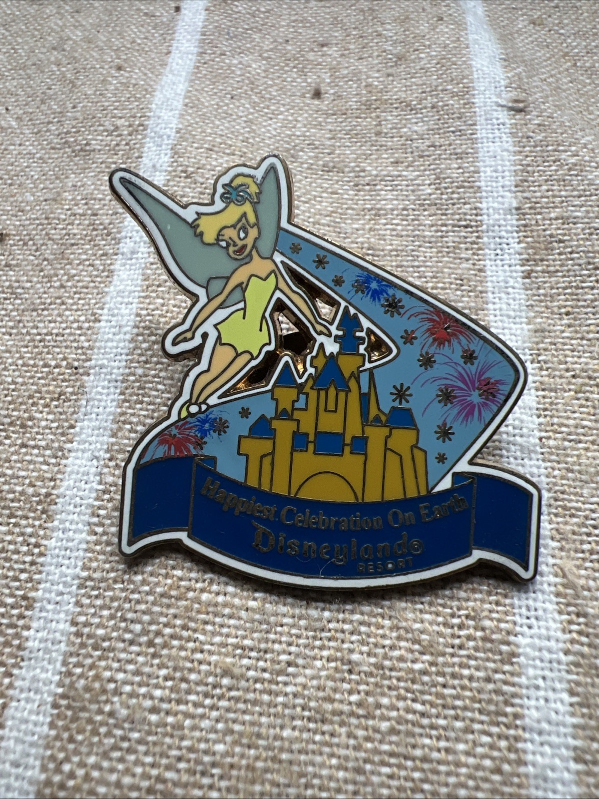 Disney Tinker Bell Happiest Celebration on Earth Disneyland Pin 2005