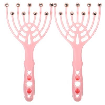 2 Pcs Scratcher Scalp Hair Stress Relax