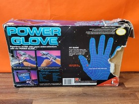 Rare Vintage Nintendo NES Power Glove Controller Size Large ~ Complete CIB