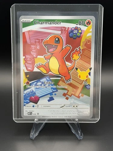 Pokémon First Partner Illustration Charmander #38 Black Star Promo Pokemon
