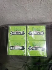 Lot Of 2 Wrigley's Doublemint Chewing Gum - 10 Packs, 15 Sticks (300 Total) 