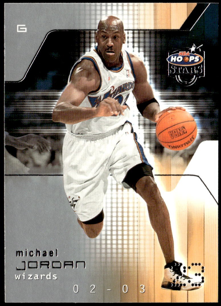 2002-03 Hoops Stars #23 Michael Jordan E1