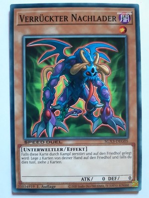Yu-Gi-Oh! Verrückter Nachlader SGX3-DEG05 Common 1.Auflage