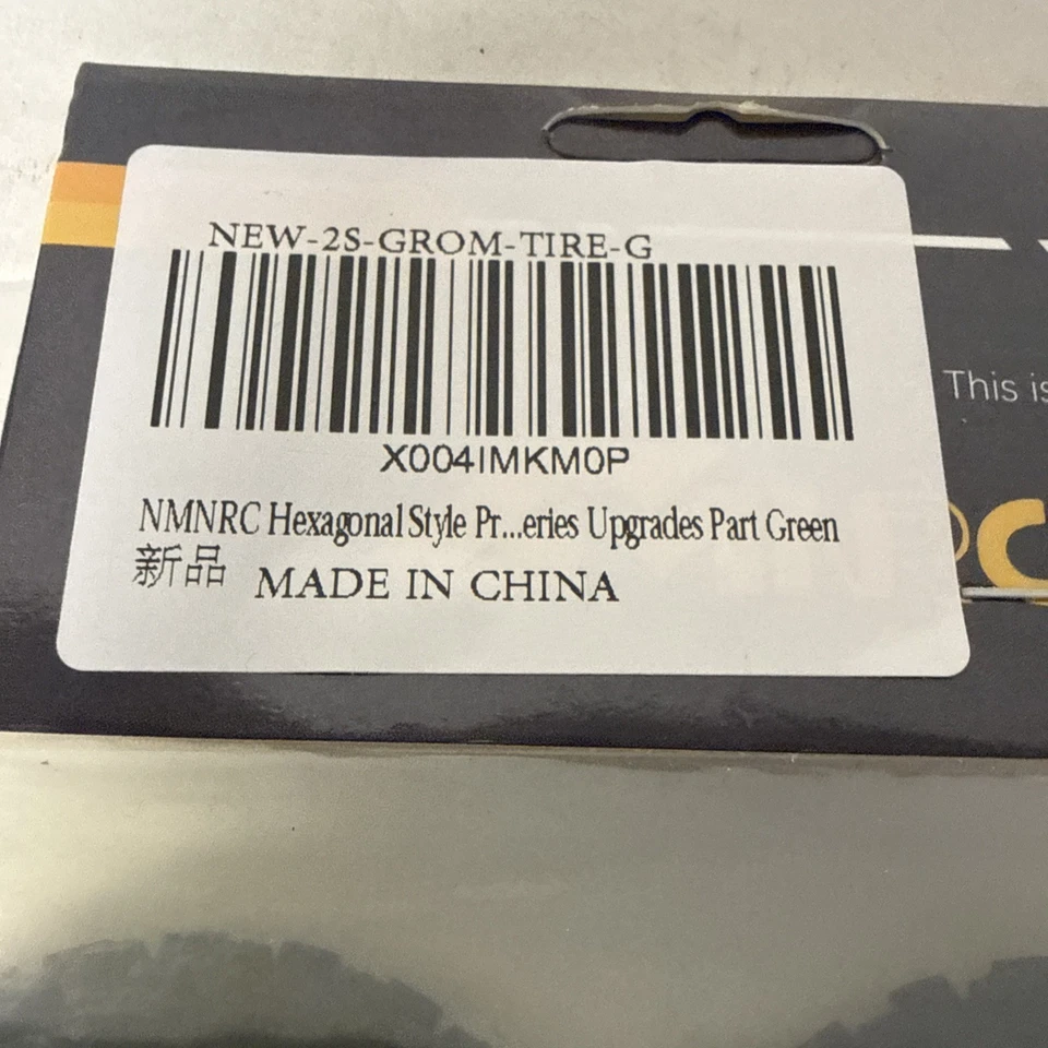 Neumáticos y ruedas hexagonales delanteros y traseros de 17 mm para buggy 1/8 Losi 8ight verde #3 Foto 3 de 4