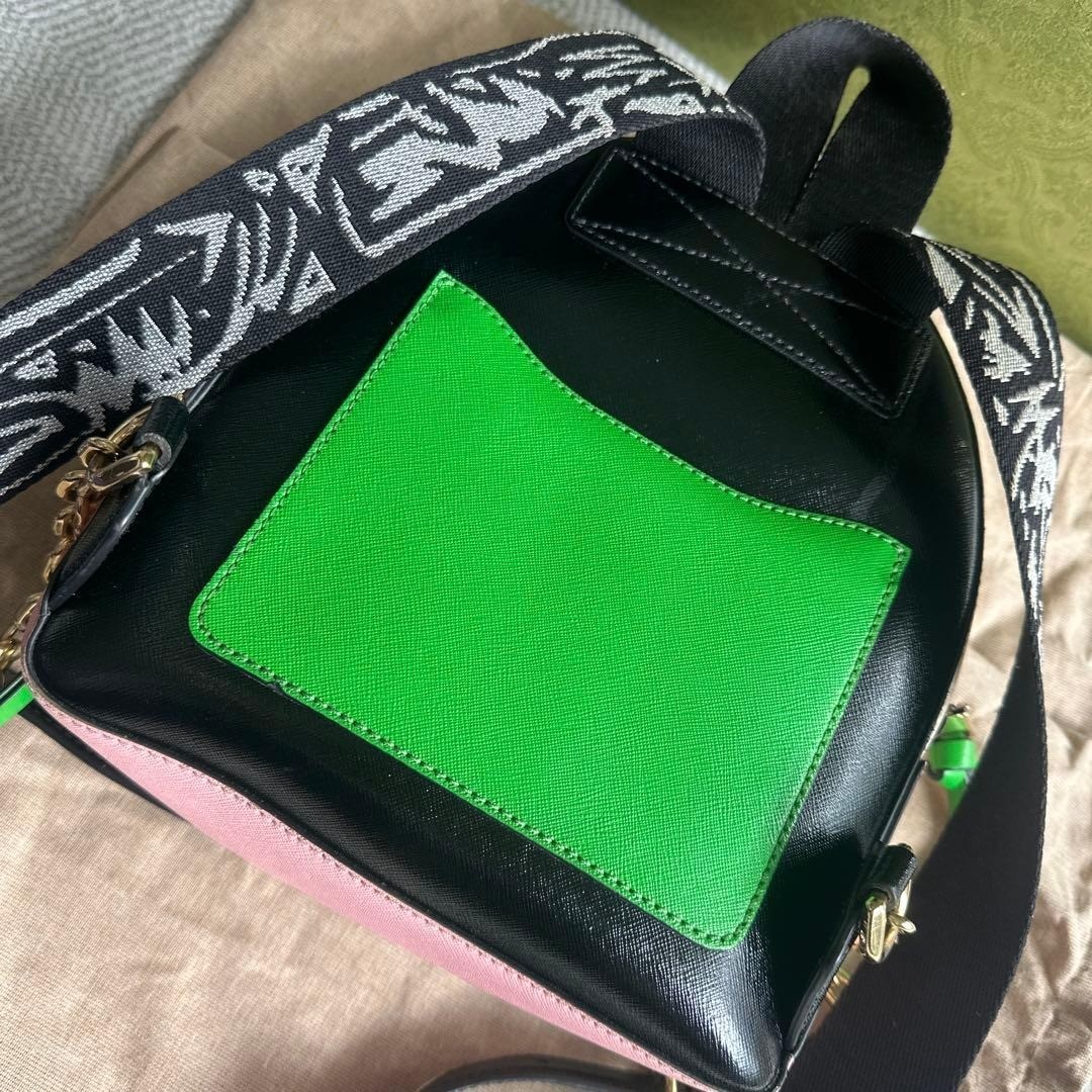 Marc Jacobs Multicolor Backpack Stylish Casual Da… - image 5