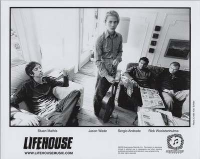 2000 Lifehouse Band Promo Press Photo Stuart Mathis Jason Wade