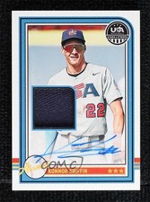 2025 Panini Stars and Stripes Hat 3/10 Konnor Griffin #USA-KG Auto 1v3