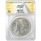 1897 O Morgan Dollar AU 53 Details ANACS Silver $1 Coin SKU:I19227