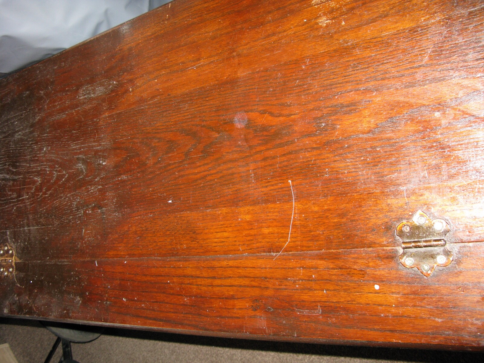 vintage wooden blanket box eBay
