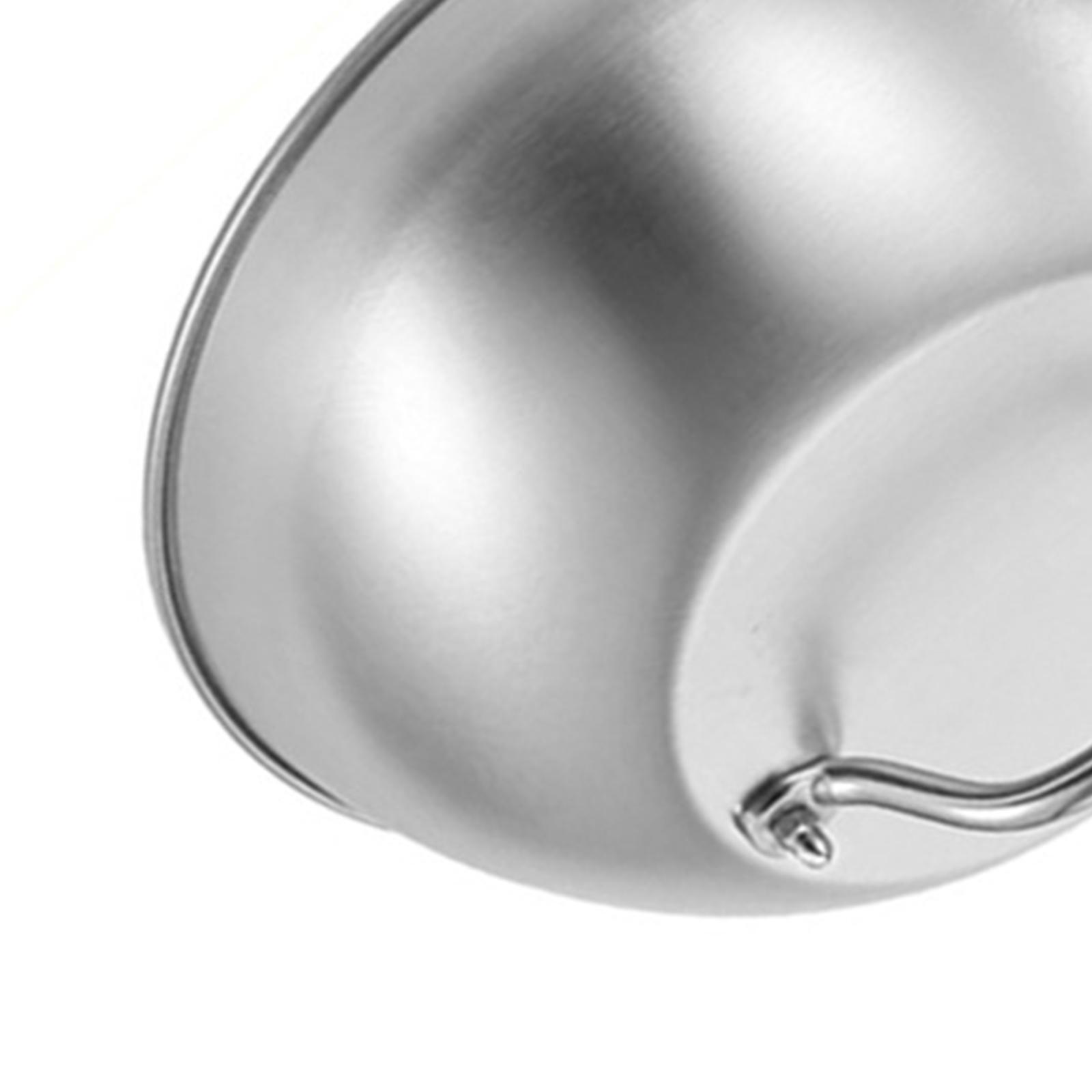 Couvercle De Poêle En Inox - 42 Cm - Haute Qualité, Résistant à La Chaleur, Poignée Confortable - Cuisson Saine Et économique - 5