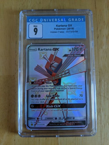 Kartana-GX graded CGC 9 for sale on eBay