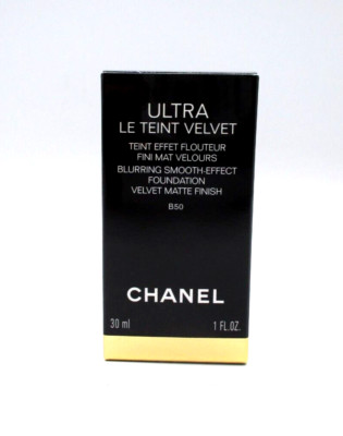 Chanel Ultra Blurring Smooth Effect Foundation Velvet Matte Finish ~ B50 ~ 1 oz