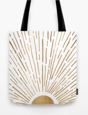 Society6 Canvas Tote Bag- Let The Sunshine In
