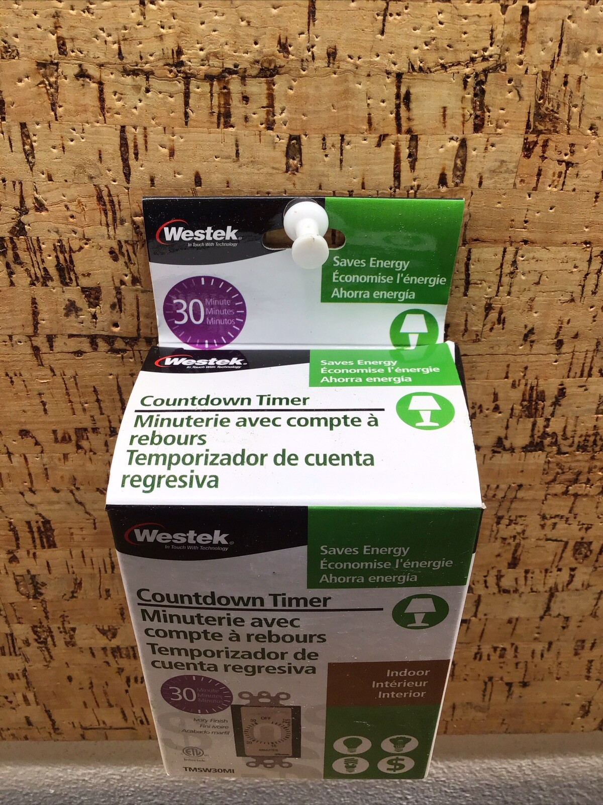 Westek 30 Minute Mechanical Countdown Timer Indoor TMSW30MI New C-4