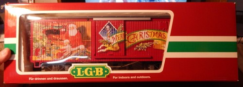 LGB 47674 Merry Christmas Kastenwagen Neu in OVP Spur G LQQK | Zustand: New