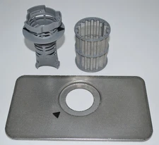 00645038 & 00751458 NEW Bosch Dishwasher Fine Filer & Coarse Micro Filter OEM