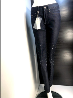 G STAR WOMEN LADIES JEANS 3301 MS HIGH SKINNY LEGEND STRETCH RAW DENIM W26 L30