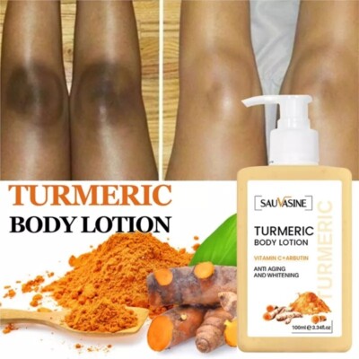 100ml Tumeric Body Lotion,whitening cream/anti ageing long lasting moisturizing 