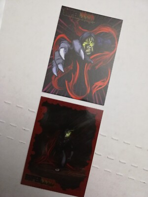 SUPERDEAD two trading cards | Mandy Summers and Peter Gilmore | crowdfunding
