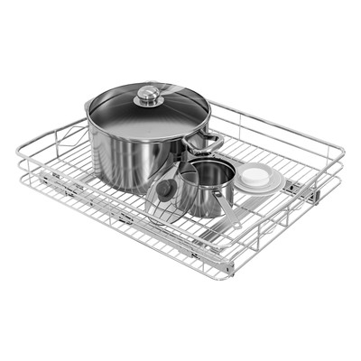Pull Out Cabinet Organizer 17'' W X 21'' D Slide Out Drawers For Kitchen Cabinetss