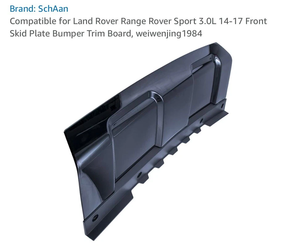 Отделочный чехол накладка на передний бампер для Range Rover Sport 14 15 16 17 - Изображение 3 из 4