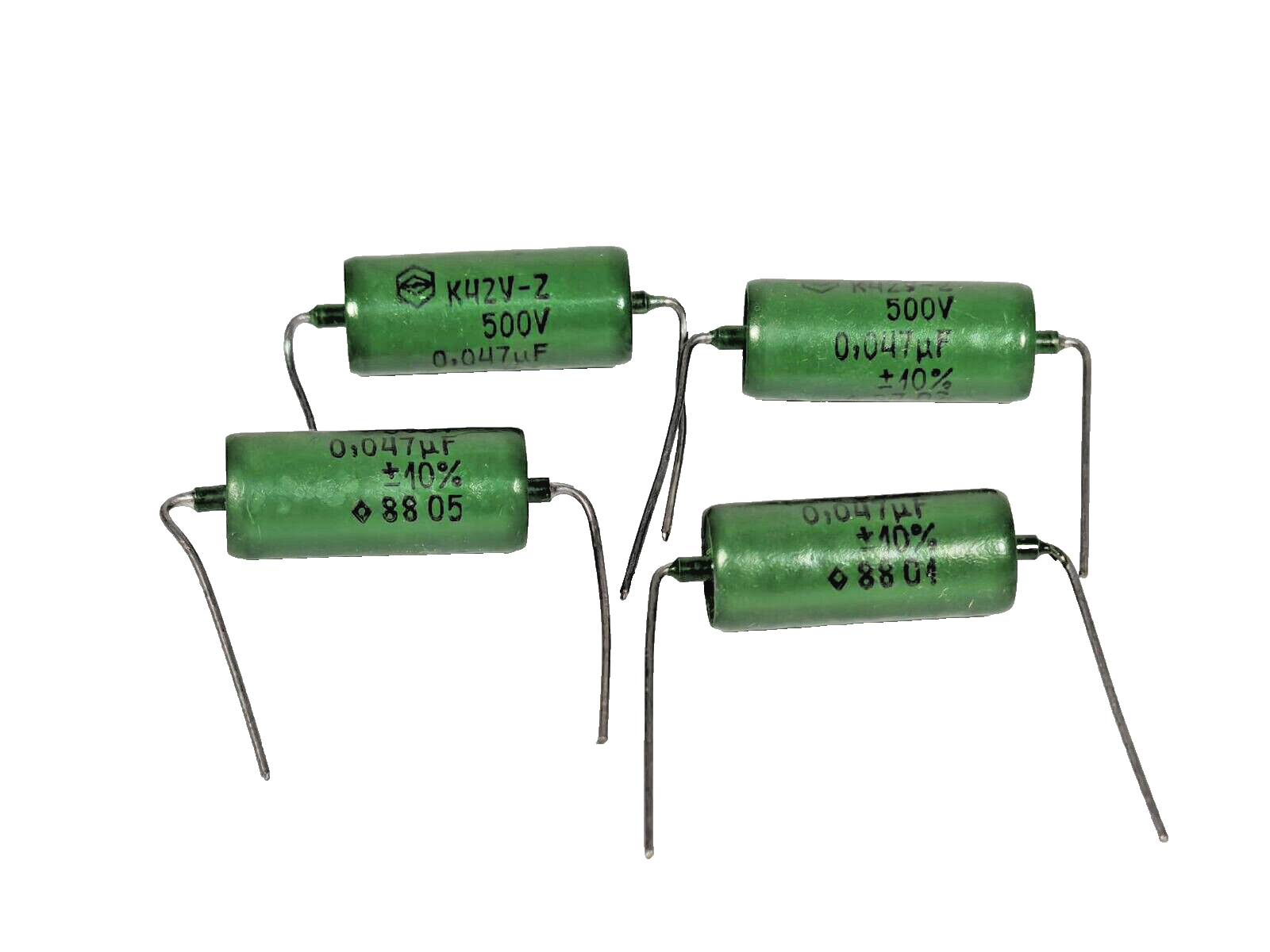 Lot De 20 Condensateurs K42Y-2 PIO 0,1 UF 160V - New Old Stock (NOS), Neufs