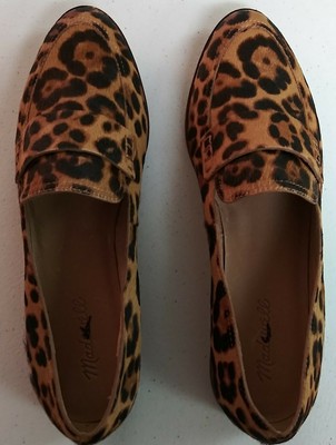 madewell leopard loafers