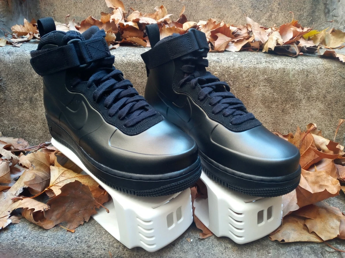 Nike air force shop 1 foamposite hi black