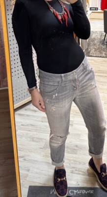 DSQUARED Jeans  Grau Gr.38