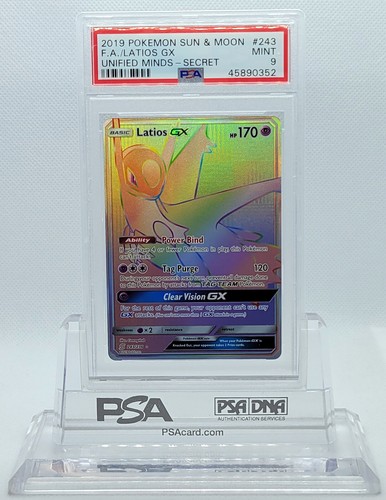 Latios-GX graded PSA 9 for sale on eBay