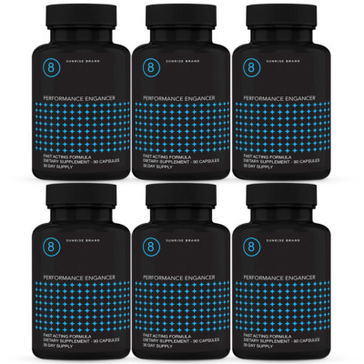 Performer 8 Capsules - Performance Enhancer Advanced Male Support - 6 Pack