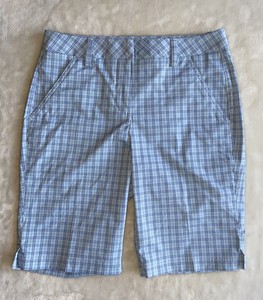 puma plaid golf shorts