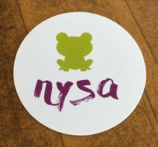 "NYSA" sticker