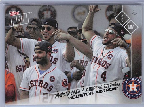 2017 Topps Now OS-7 HOUSTON ASTROS®