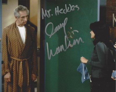 LARRY HANKIN SIGNED 'FRIENDS' MR. HECKLES 8x10 SHOW PHOTO ...