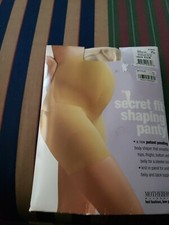 Motherhood Maternity Secret Fit Shaper Panty,, Nude, Small/Med.