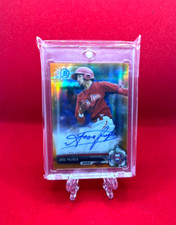 2017 Bowman Chrome Prospect Autograph Orange Refractors #CPAJP Jose Pujols /25