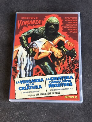 REVENGE OF THE CREATURE + CREATURE WALKS AMONG US DVD MONSTRES 1955 VOST RARE