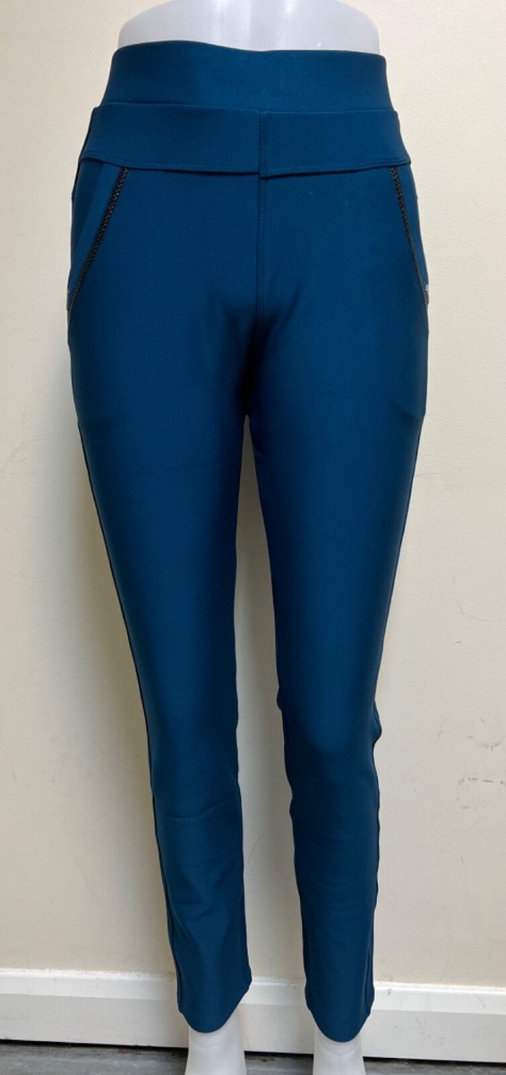 Yu Me Ladies Comfy Stretch Pocket Jeggings Trousers Treggings