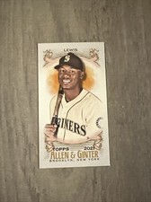 2021 Topps Allen & Ginter Mini Base #75 Kyle Lewis - Seattle Mariners