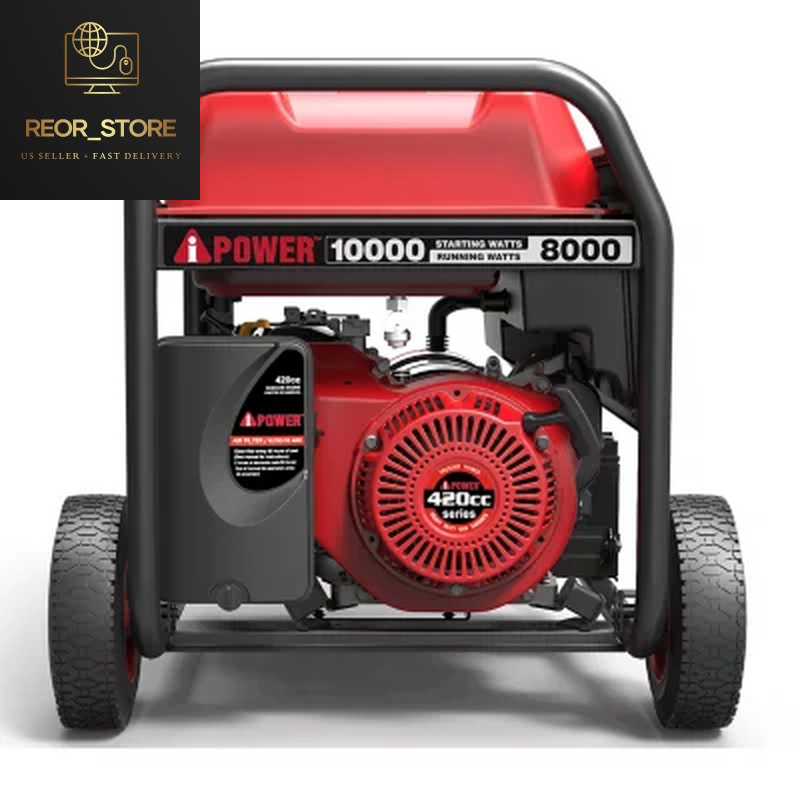 AiPower Portable Generator Gas Powered Electric Start 10,000 Watt eBay